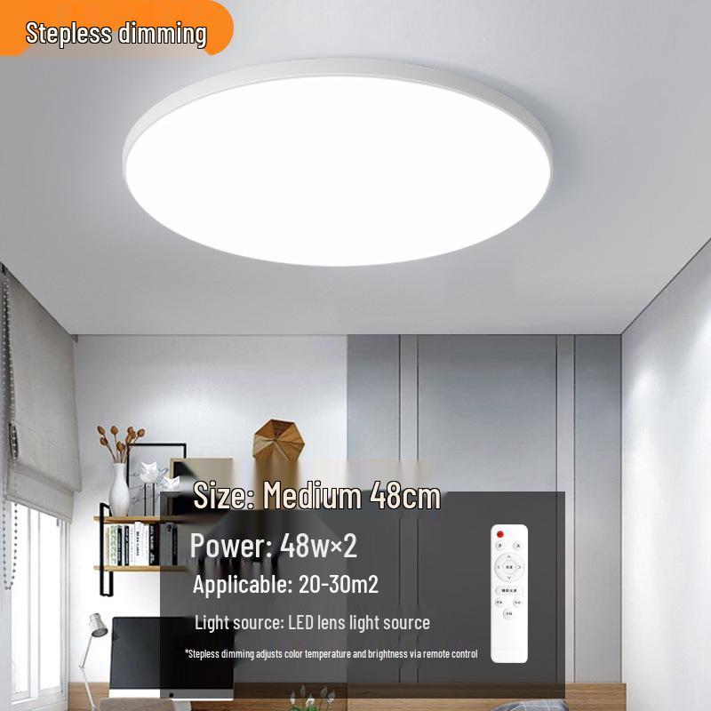 Round Waterproof LED Ceiling Light for Kitchen, Bathroom, Bedroom, Balcony, or Corridor