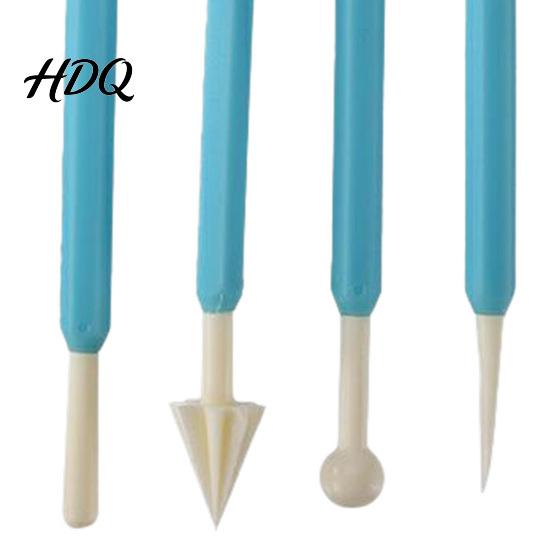 Professional Baking Accessories 8PCS Fondant Sculpting Tool Set DIY Cake Decorating Kit with Ergonomic Non-slip Handles Modeling Flower And