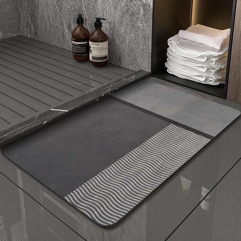 Luxury Diatom Mud Water-Absorbing Non-Slip Quick-Dry Bathroom Mat