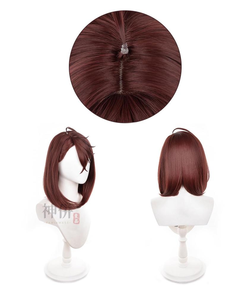 Momo Ayase Cosplay Momo Dandadan Cosplay Costume for School Stage Wear Ayase Wig Size [Excellent Quality] Wig, Adults, Festivals, Events, (Momo