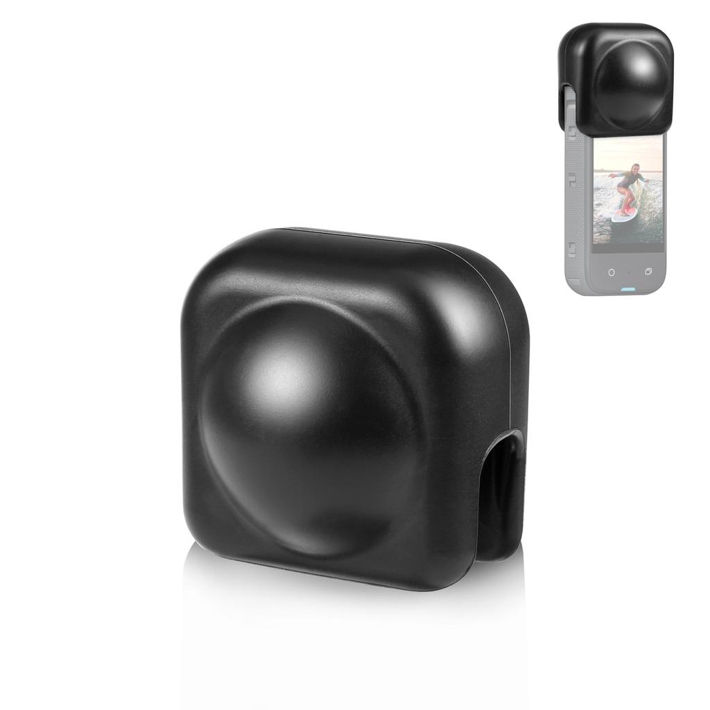 Panorama Camera Lens Cap Soft Silicone Lens Protective Cover Compatible with Insta360 One X3 Camera Accessory