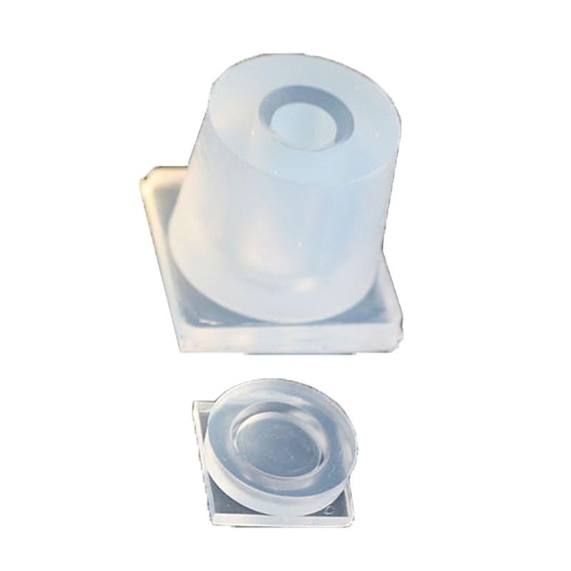 3D Jar Mold Set with Lid Cover Small Cylinder Bottle Silicone Mold for Jewelry Making Supplies Resin Casting Tool