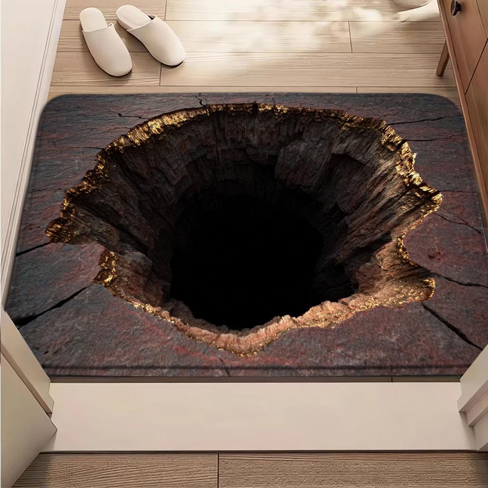 Visual Creativity Doormat Prank Porch Home Decor Rug Bedroom Living Room Entrance Rugs Kitchen Front Door Nonslip Area Foot Mat