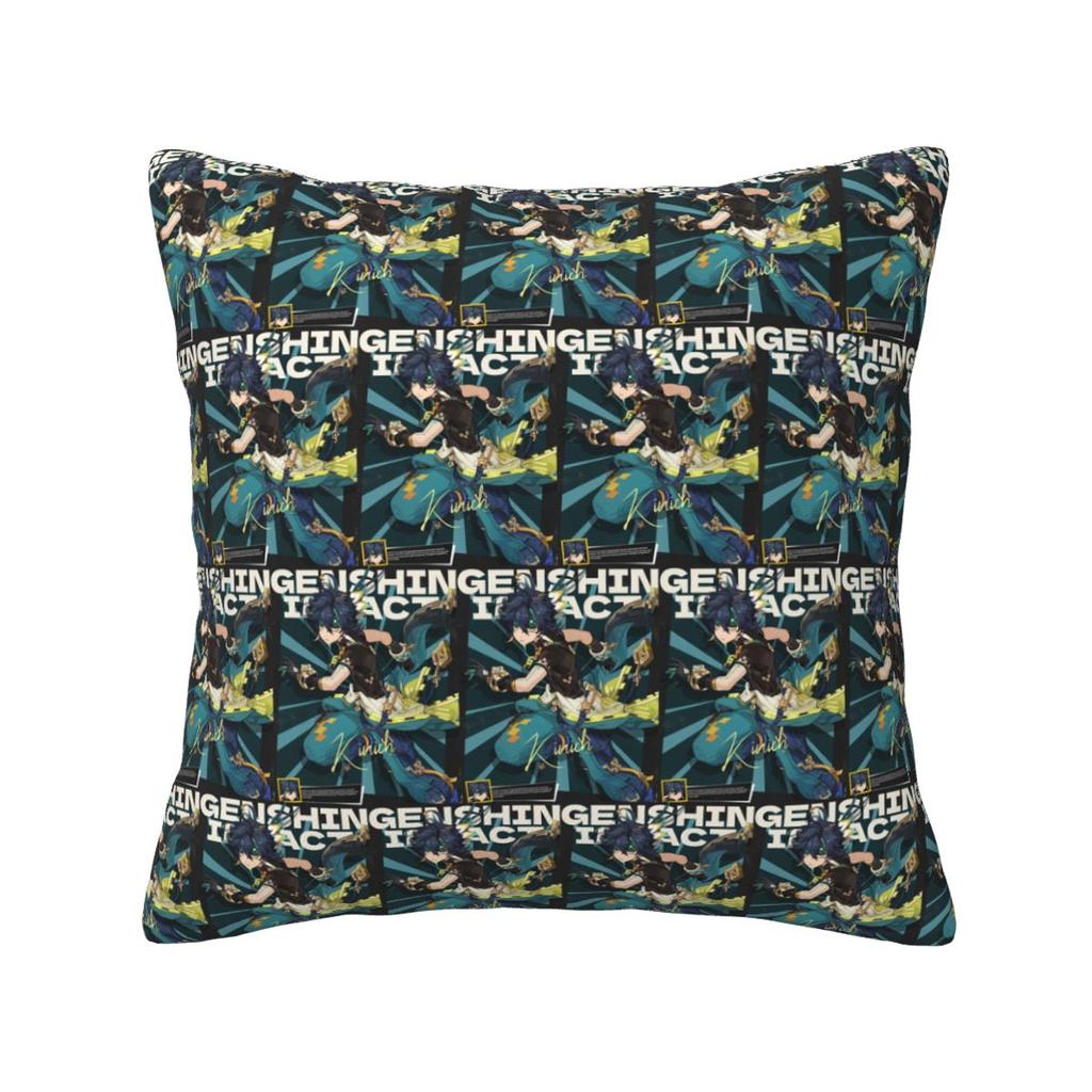 Kinich Sunblast Genshin Impact Square Pillowcase Pillow Cover Cushion Zip Decorative Comfort Throw Pillow for Home Car