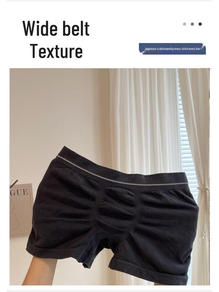 Men's Plus Size Breathable Cotton Boxers, Antibacterial Xinjiang Cotton Briefs, Flat Leg Underwear for Boys and Men.