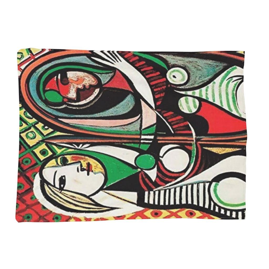 Pablo Picasso Don Quijote Spanischer Künstler Decke Weiche Warme Flanell Überwurfdecke Bettwäsche für Bett Wohnzimmer Picknick Reisen Sofa