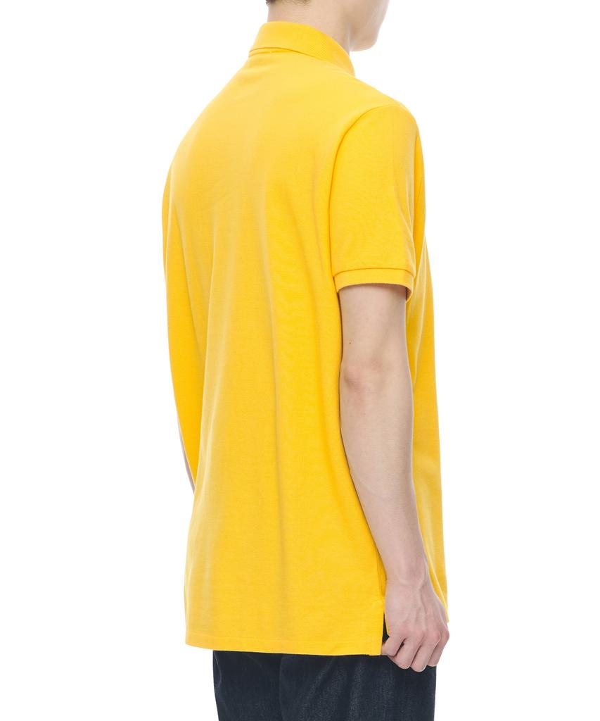 POLO RALPH LAUREN Custom Slim Fit Mesh Polo Shirt - Yellow