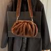 Autumn/winter Plush Bag - New Women's High-end Cloud Bag Crossbody