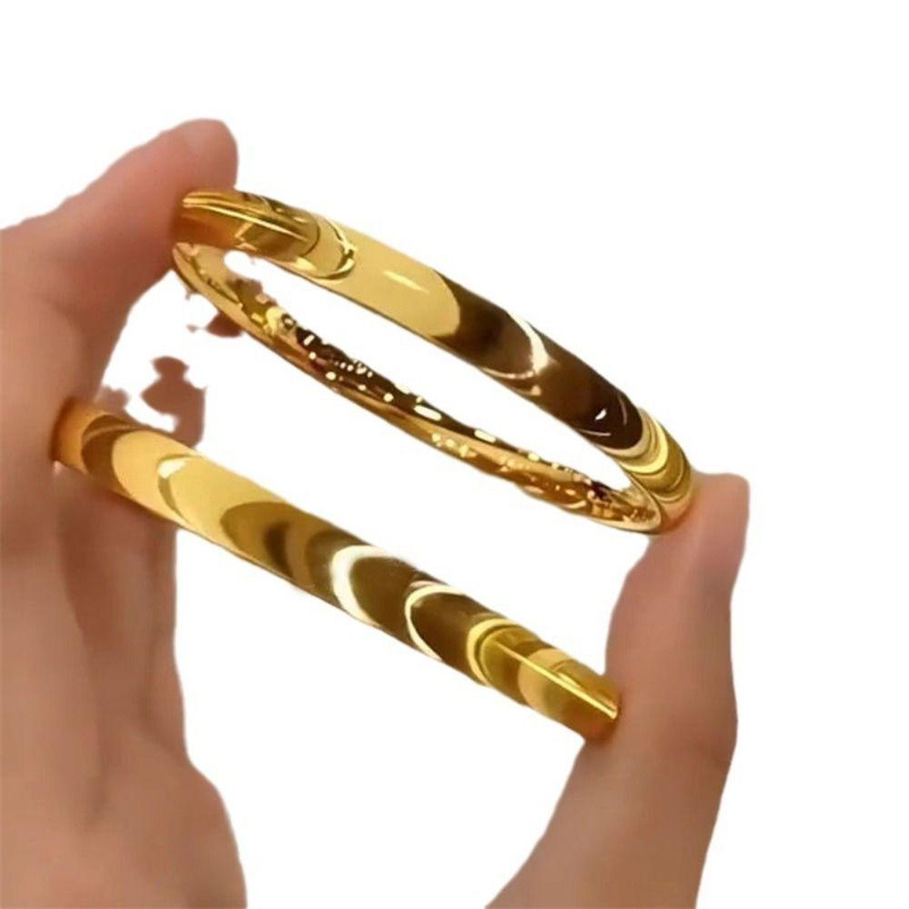 Fashionable Cats Eye Bracelet Personalized Jewelry Accessories Creative Gift Gold Bangle