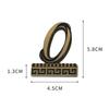 1PCS Relief Metal House Number with Magnet 5.8*4.5cm Door Number Apartment Door Numbers for Outdoor Hotel Home Mail Box Label