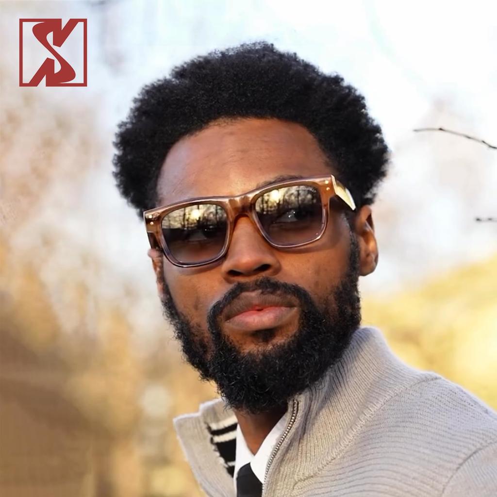 SHEEN KELLY Retro Thick Square Sunglasses for Men and Women Trendy Rectangular Tortoiseshell Frame with Black 70s and 80s Style Eyewear Shades,