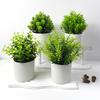 Artificial Plant with Plastic Pot Mini Bonsai Potted Plant Small Tree Simulation Pot Plants for Home Office Bedroom Decor