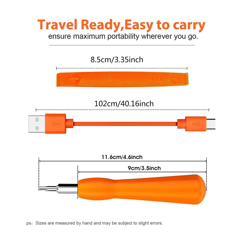 Ring Doorbell Screwdriver Replacement Double-Ended Torx Screwdriver Bit Set for Video Doorbell Ring Doorbell Security
