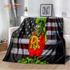 Portable Multifunctional Children's holiday birthday Gift Cartoon Rat Fink Cute Home Bedroom decoration Warm Sherpa blanket