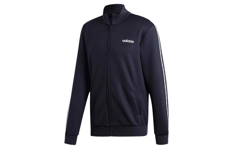 Adidas Jackets Men s Ink Blue Stand Collar Moderate Other EJ9672 XL