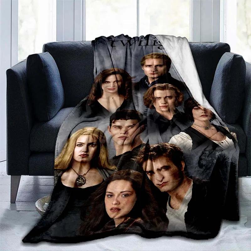 Twilight 3D printed blanket children's warm blanket soft and comfortable home travel portable blanket birthday gift blankets