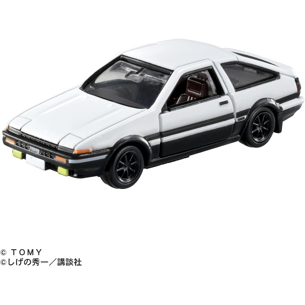 Takara Tomy Tomica Premium Unlimited 01 Initial D AE86 Trueno (Fujiwara Takumi) Minicar Toy 6 Yea...