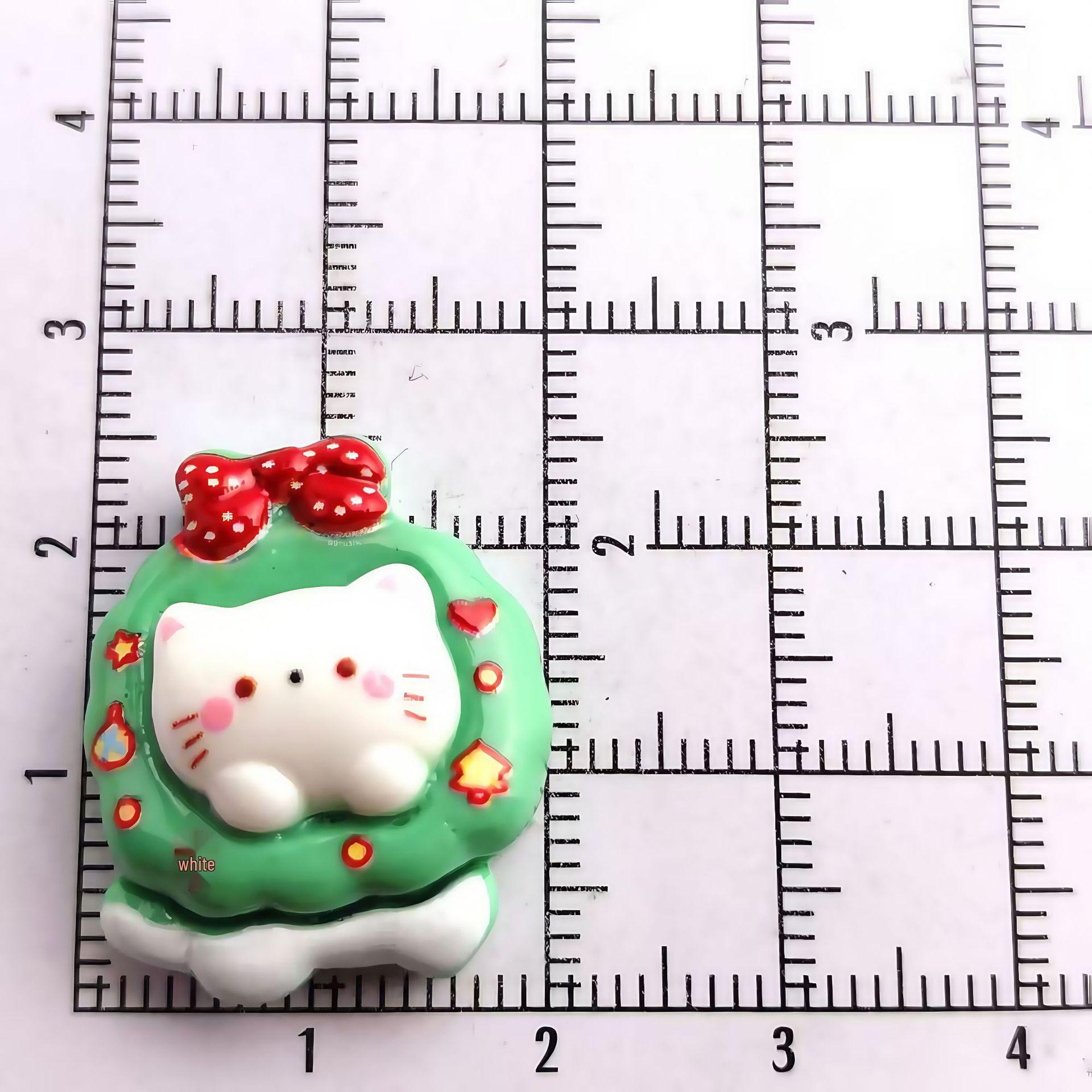 Resin Cartoon Christmas DIY Phone Case & Water Bottle Stickers Pack Small Card