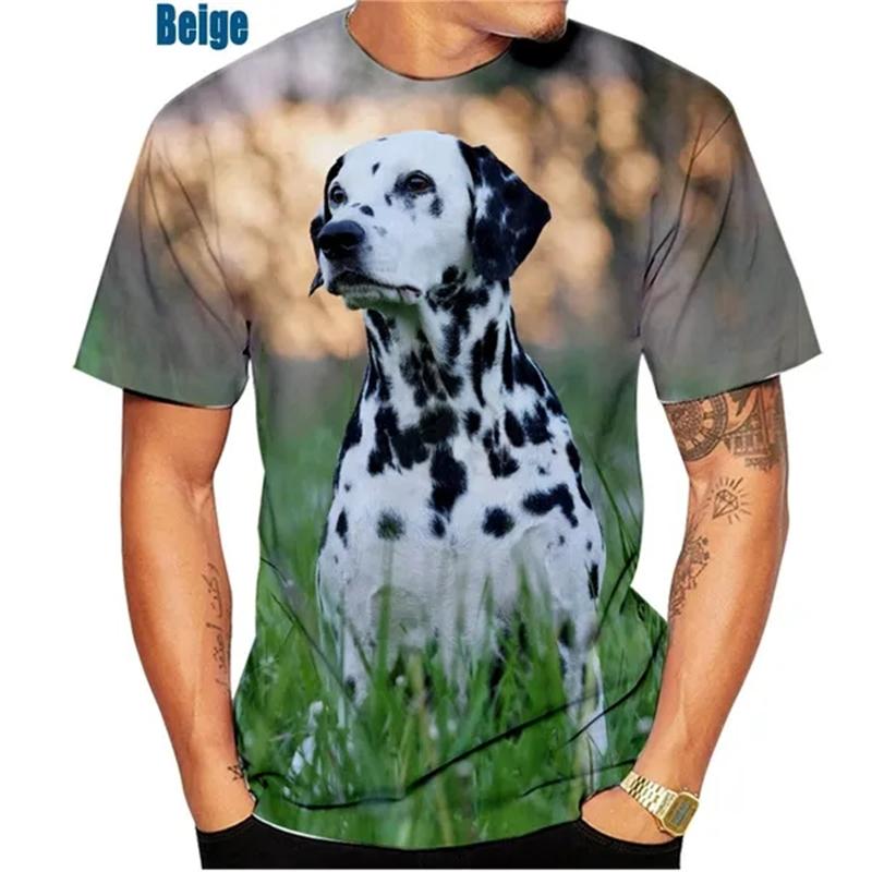 Beautiful Dalmatians 3D Printed T-Shirt Dalmatians Fashion Men Women's Personality Hip Hop Casual T Shirt Male Streetwear Tops