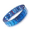 Stainless Steel Magnetic Double-Row Mens Bracelet Geometric Design Gift Office Professionals