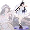 Elegant Overlord Albedo White Knitted Standing Model Figure Pvc Collectible Toy