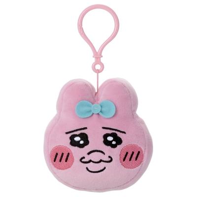Takara Tomy Artes (TAKARATOMIA A.R.T.S.) Mascote em Forma de Rosto Estilo Mocchi-Mocchi, Coelho de Calcinhas (Envergonhado), Brinquedo de Pelúcia, Aproximadamente 11cm de Altura
