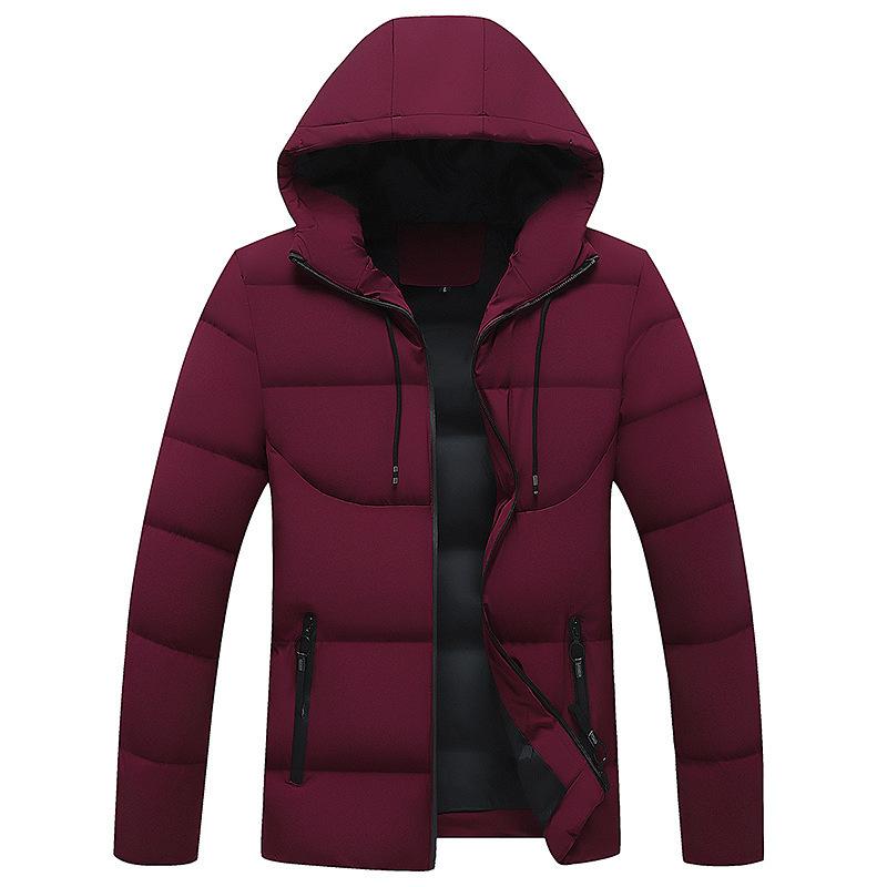Winter Men's Cotton-padded Warm Jacket Brand, Men's Cotton-padded Jacket Top