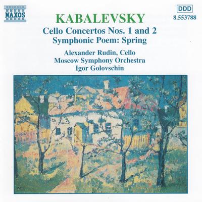 CD DMITRY BORISOVICH KABALEVSKY, IGOR  - Cello Concertos & Spring 8553788 Naxos 1997 Europe ObiClassical Used