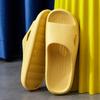 Home Slippers Women's Summer Indoor Non-slip Silent Household Thick-soled Couple Bathroom Bath Soft-soled Men's Cool Slippers