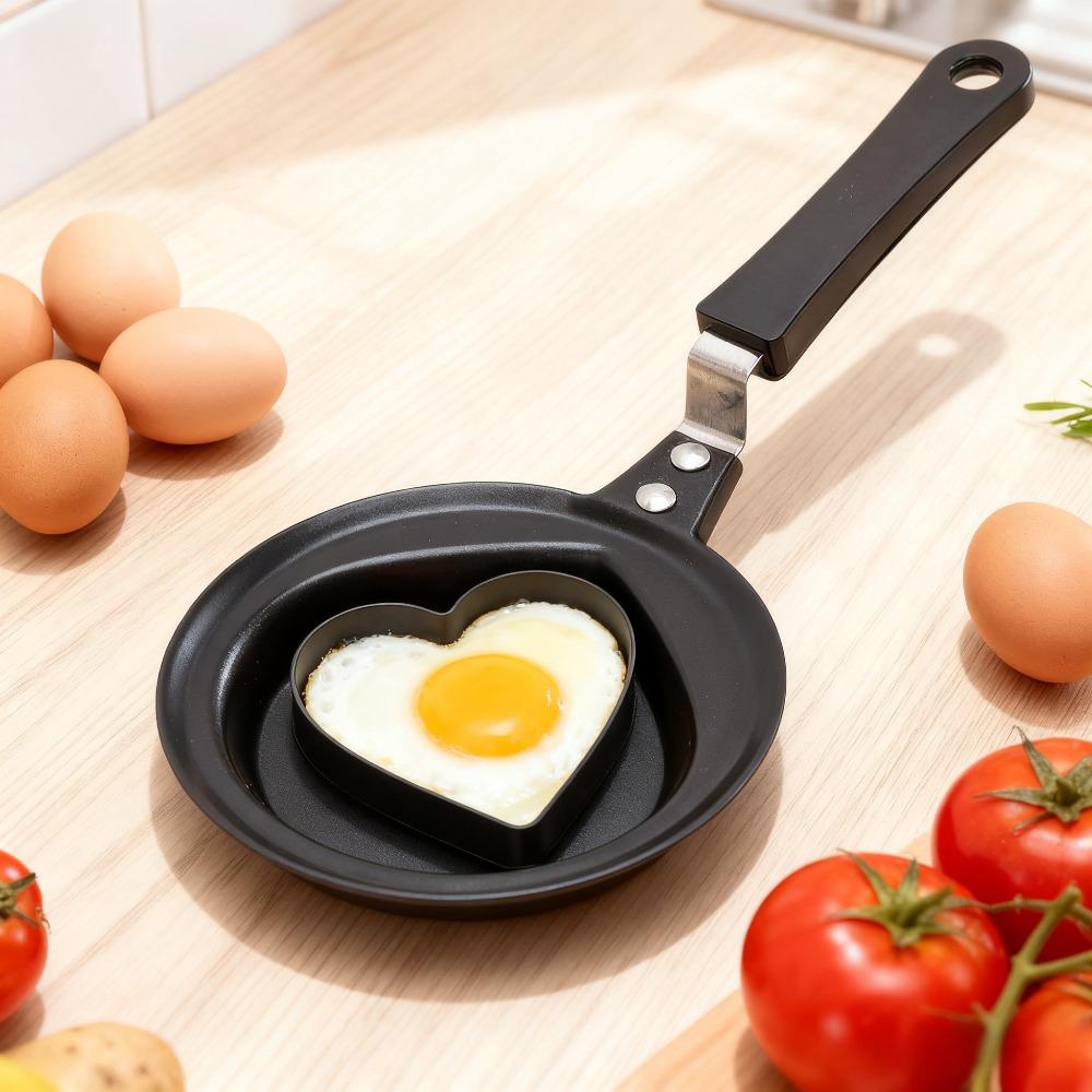 Mini Omelette Pan Non Stick Pan for Breakfast Omelette Fun Cartoon DIY Home Breakfast Baking Mold Cute Shapes Kitchen Tools
