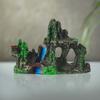 Resin Craft Aquarium Rockery Figurines Realistic Simulation Stone Statue  Fish Tank Landscape Decor