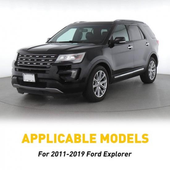 Set Of 6 For 2011- Ford Explorer Door Pillar Post Trim Black Car Accessories