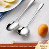 Children's 304 Stainless Steel Soup Spoon - Small Dry Rice & Watermelon Ladle