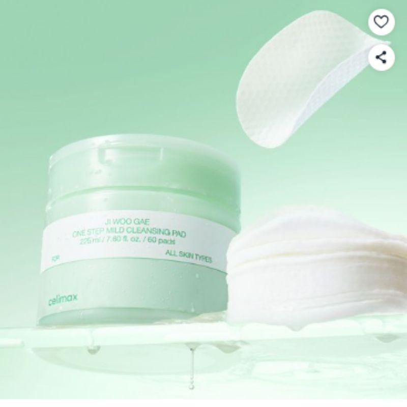 CELIMAX Ji Woo Gae One Step Mild Cleansing Pad 60 Pads