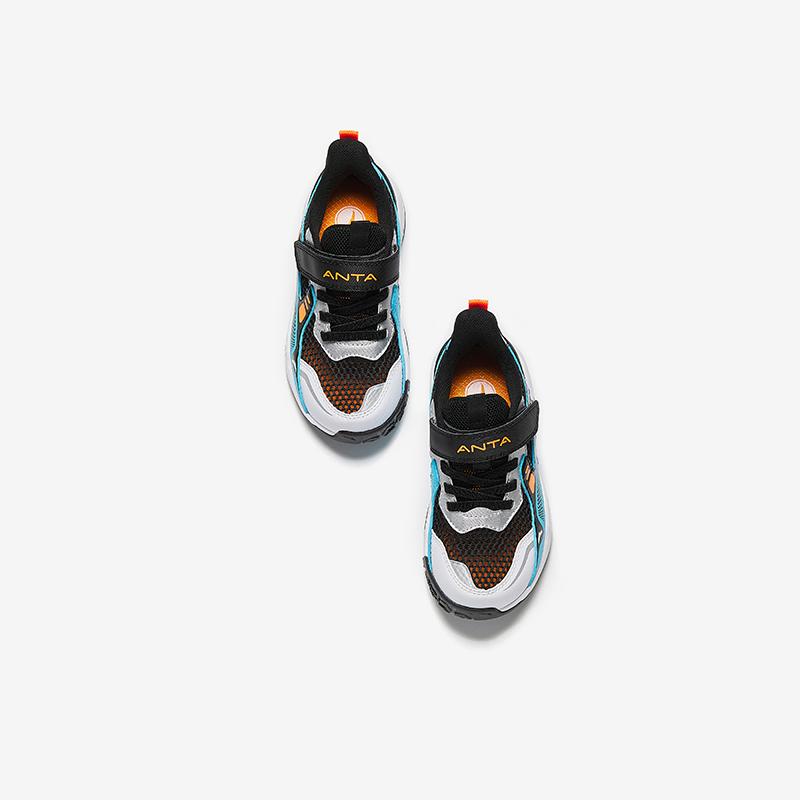 Anta Kids Synthetic Leather Fabric Trendy Comfortable Versatile Breathable Non-Slip Low-Top Running Shoes Kids sneaker A12529937