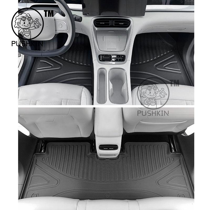 LHD RHD Car Floor Mats For Geely EX2 Xingyuan Proton Emas 5 E22H 2025 2026 Rug TPE Pad Foot Cover Auto Accessories