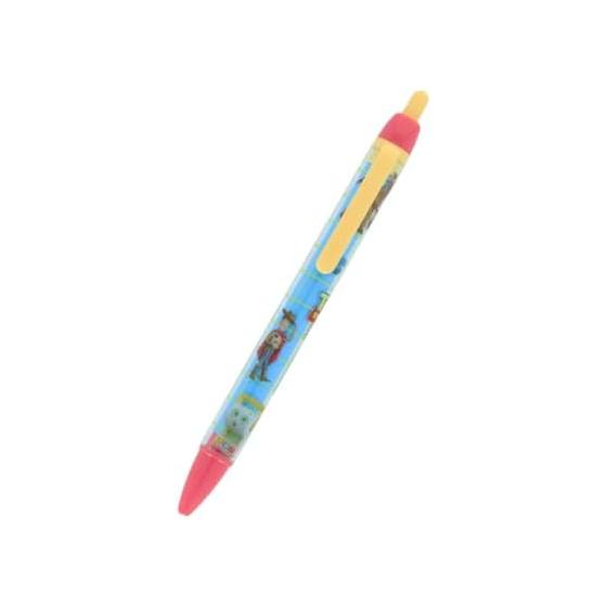 Sun-Star Stationery Toy Story Disney Pixar Goods Ballpoint Pen 3D S4660366 Clear Double-Axis Oil-Based Ink 3D Design
