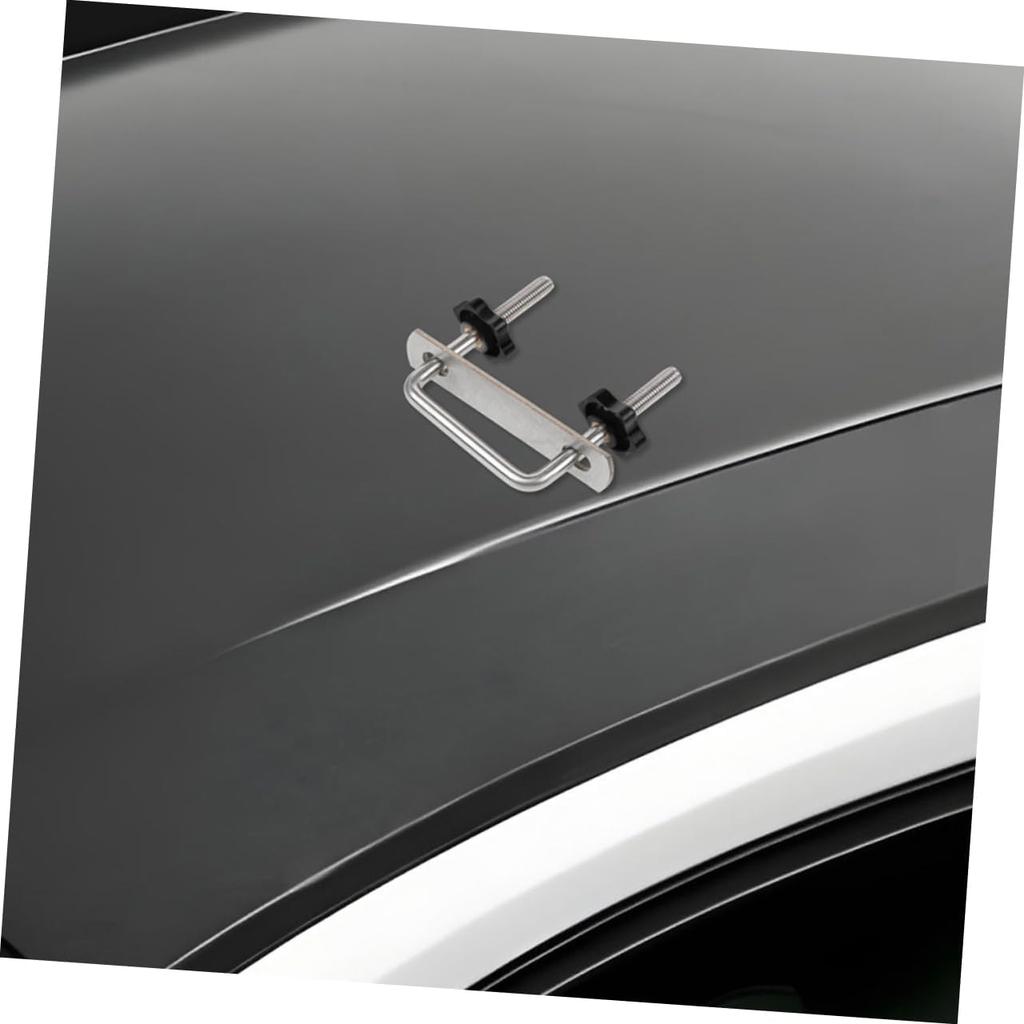 Universal Roof Rack Mount Bracket Sturdy U-Bolt Clamp for Car Topper Shovel Mount for Roof Racks