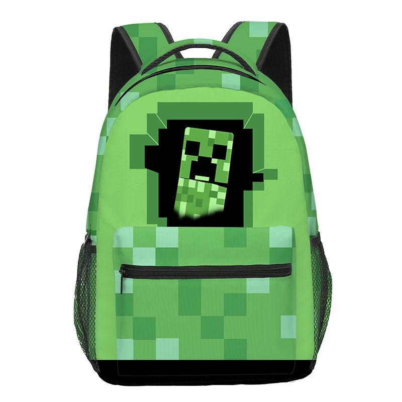 New Arrival Minecraft Kids Backpack For Elementary School Students