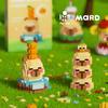 Kawaii Capybara Micro Building Blocks Cartoon Animal Mini Plastics Brick Assembled Figure Model Toys For Kids Christmas Gift