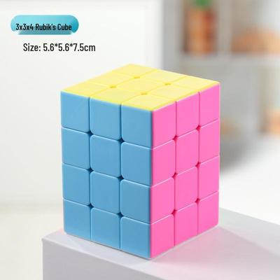 Yisheng 334 Colorful Irregular Shape Speed Cube Puzzle for Professional Competitions and Children's Fun