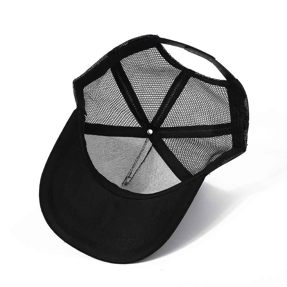 Heart Of Hearts Embroidery Baseball Cap Outdoor Mesh Cap Summer Shading Breathable Mesh Cap