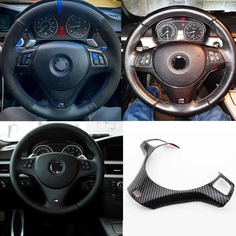 Mașina mea bună, panou de volan al mașinii, capac de decorare, autocolant pentru modelare pentru BMW Seria 3 E87 E90 E92 E93 2005-2012