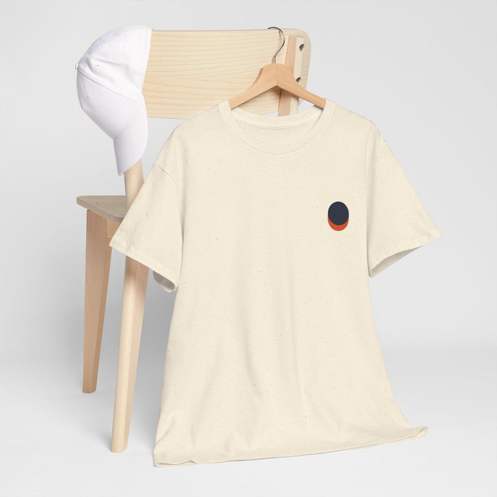 Minimalist Bauhaus T-Shirt and kids tshirt | Abstract Portal Pocket Tee | Sand & Natural Streetwear