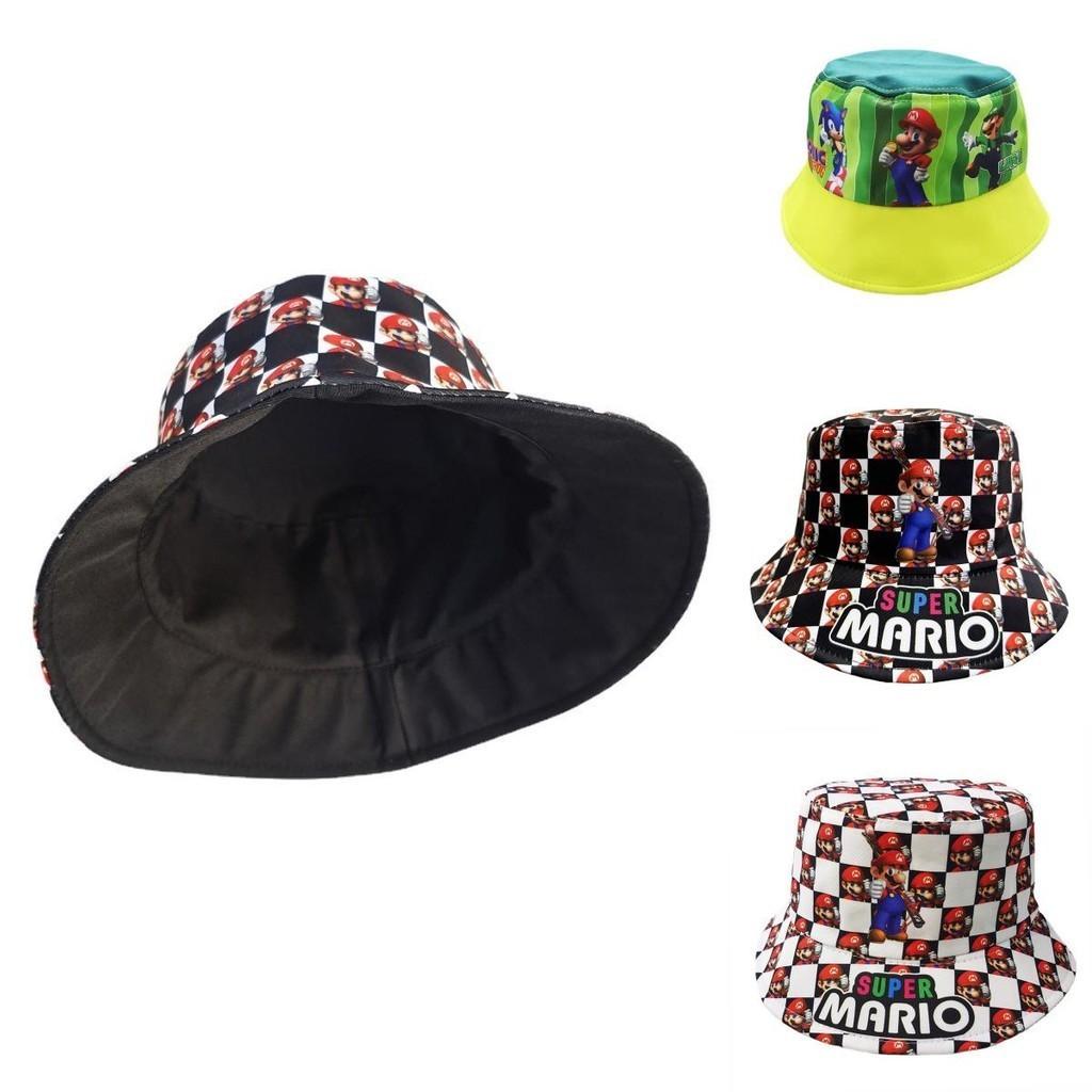 Super Mario Printed Fisherman Hat For Men And Women