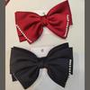 Satin Bow Spring Clip: Elegant Large Hair Accessory for 2023