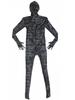 Fashion Printing Pu Full Cover Bodysuit Nightclub Invisible  Stage Performance Jumpsuit Men'S Zentai High Elastic Shaping Tights