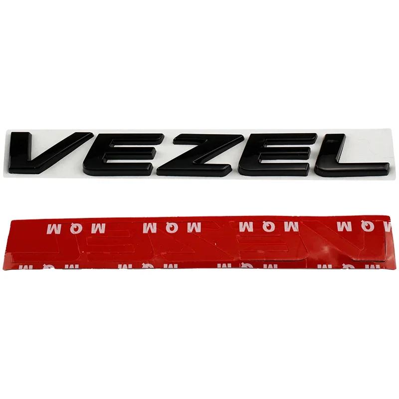 Metal 3D Car Sticker Body Side Badge Styling for Honda Vezel Logo 2023 2019 2021 2020 Auto Rear Trunk Emblem Decals Accessories