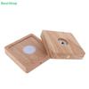 Square Wooden LED Light Base,USB Powered Wood Display Stand for Resin Art,Crystals & 3D Night Lights (Warm White)