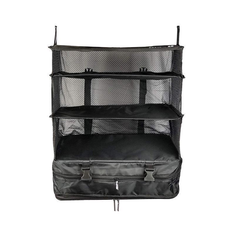 Multi-Layer Foldable Travel Hanging Bag for Clothes чёрный
